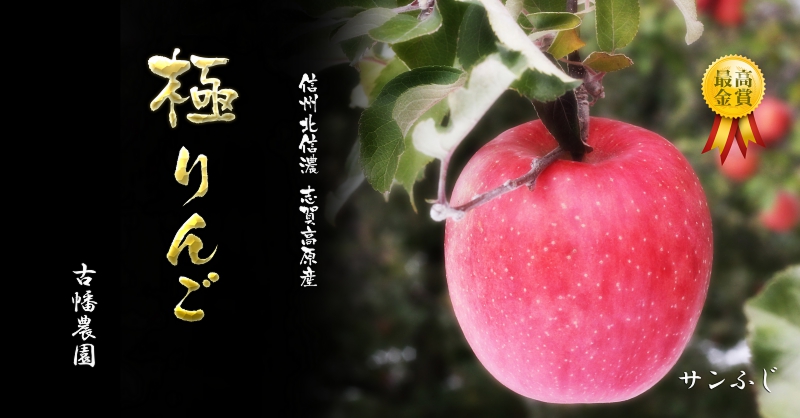 りんご サンふじ